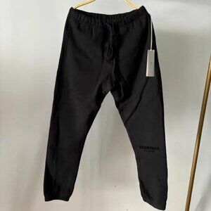 fear of god men's pants black